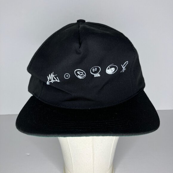 Mortal Kombat 3 Vintage Black Snap Back Hat Rare